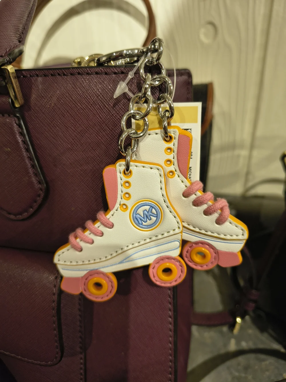 NWT Michael Kors Roller Skate Keychain - Picture 3 of 4